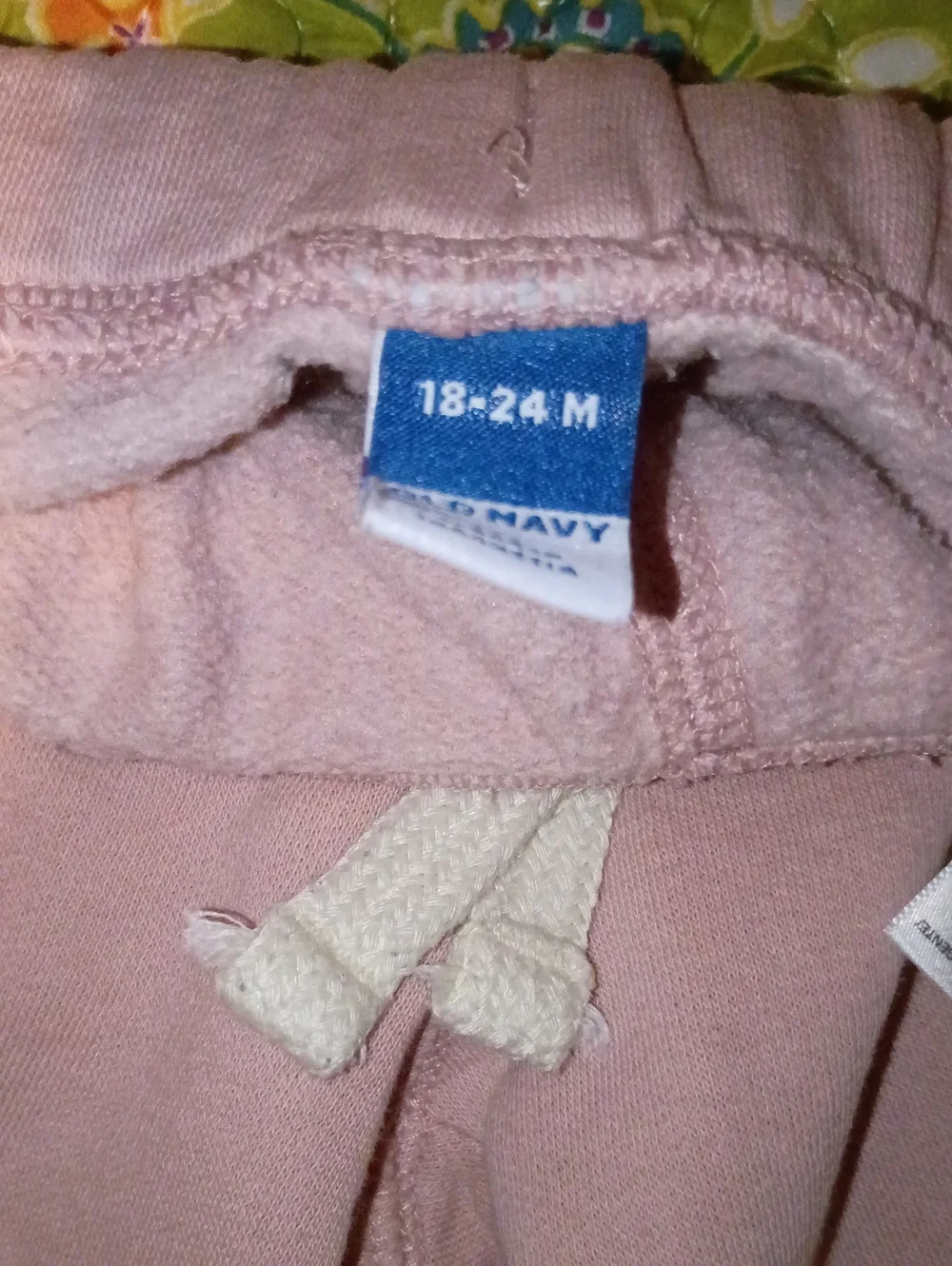Old Navy Light Pink Kids Drawstring Sweatpants